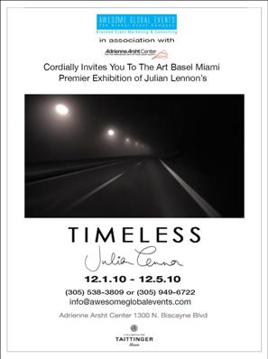 Timeless: Photographs by Julian Lennon at Art Basel Miami