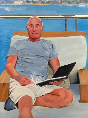 Painting by Carole Bayer Sager - David Geffen