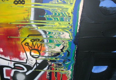 The Fuze, Painting by Swizz Beatz The Fuze, Painting by Swizz Beatz