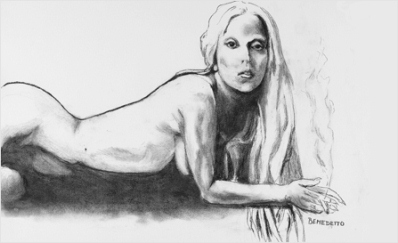 Lady Gaga Portrait by Tony Bennett
