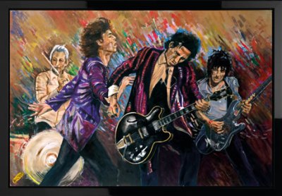Stones on Stage – Got Me Rockin’ by Ronnie Wood