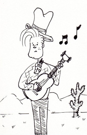 Drawing by Conan O'Brien from the 2011 Itty Bitty Art Sale Drawing by Conan O'Brien from the 2011 Itty Bitty Art Sale