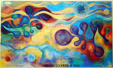 Painting by Samantha Lockwood