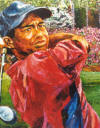Tiger Woods by Opie Otterstad