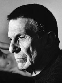Self-portrait photograph by Leonard Nimoy