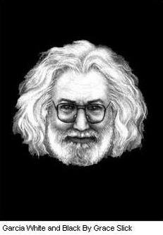 Jerry Garcia by Grace Slick