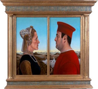 The Duke and Duchess of North Caldwell by Federico Castelluccio