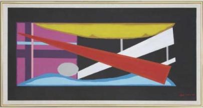 Abstract Painting by Frank Sinatra