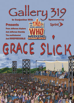 Grace Slick at Gallery 319