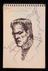 Frankenstein sketch by Micheal Jackson