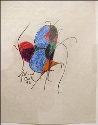 Drawing by Johnny Cash